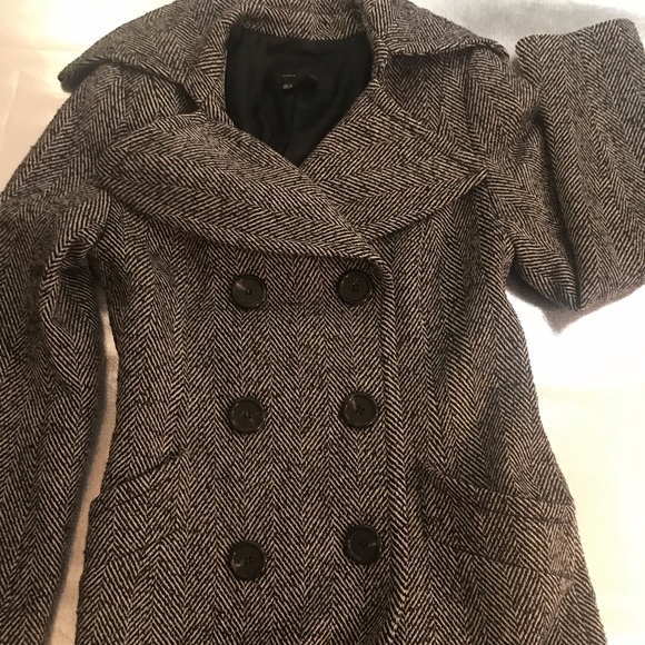 Zara Jackets & Blazers - 🙅🏻‍♀️Zara Woman Herringbone Double Breasted Coat